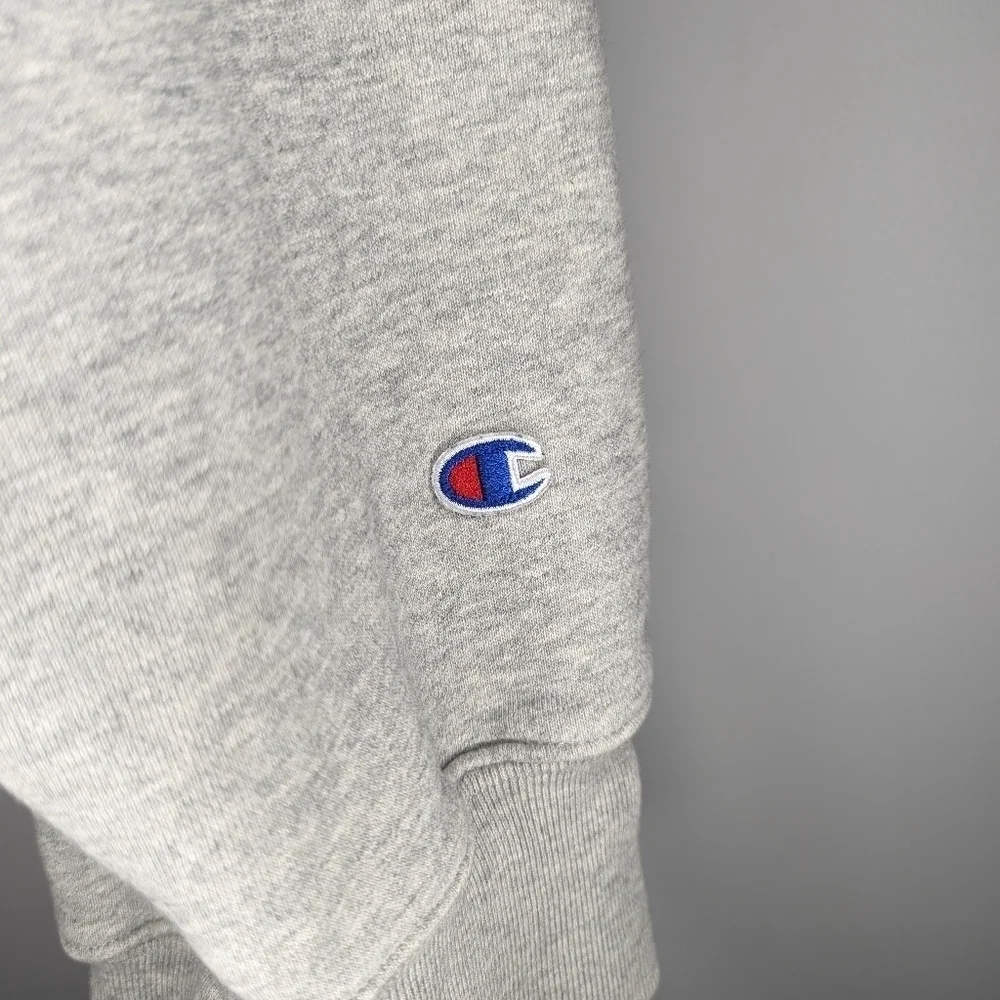 Champion cropped Crewneck gray Woman's XL